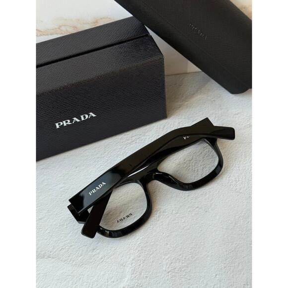 NEW Prada PR D08U Black Unisex Eyeglasses Frames main image 5